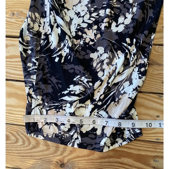 NEW Breezies Solid Top & Printed Crop Sleep Set Size Large Women’s Black - Picture 11 of 12